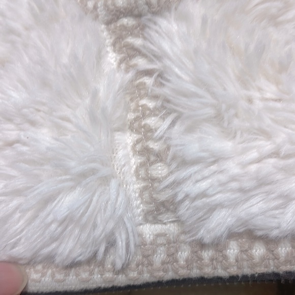 Muk Luks Short Bootie White Slippers Lined Hard Sole - Picture 7 of 7